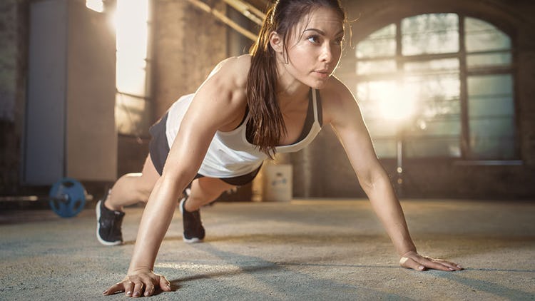 Chest/Triceps/Core Blast